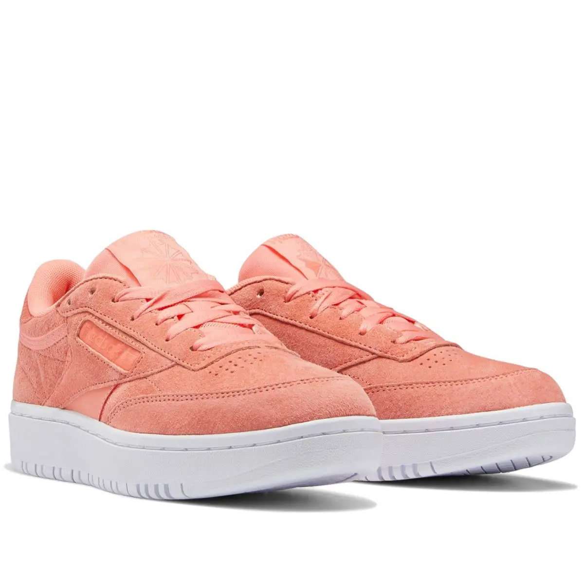 Reebok shoes - Reebok Club C Double - Club Double - FZ0848 - Twisted Coral/Twisted Coral/White 0