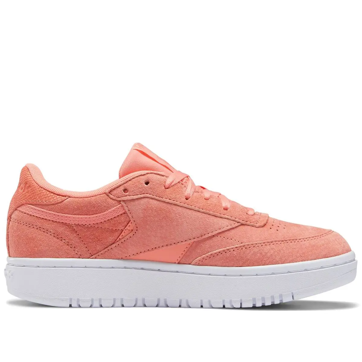 Reebok shoes - Reebok Club C Double - Club Double - FZ0848 - Twisted Coral/Twisted Coral/White 2