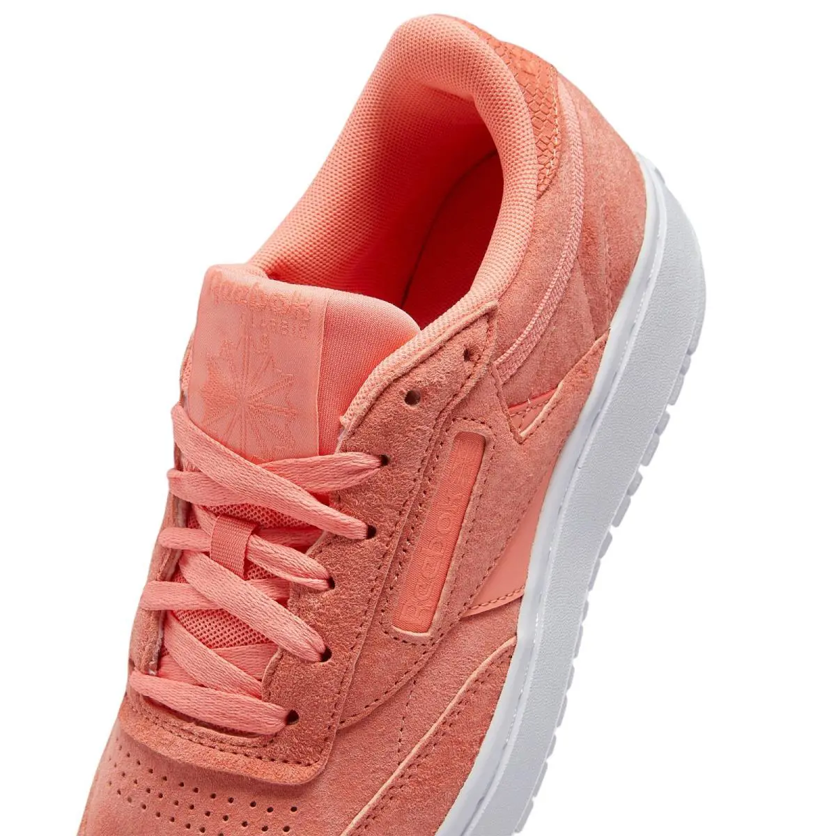 Reebok shoes - Reebok Club C Double - Club Double - FZ0848 - Twisted Coral/Twisted Coral/White 4
