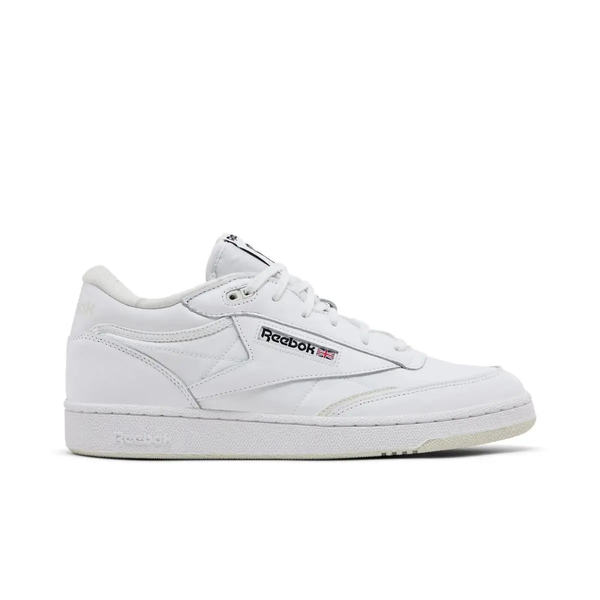 100070295/IG7144 Mens Reebok Club C Mid II `human Rights Now` - Ftwwht/Ftwwht/Morfog