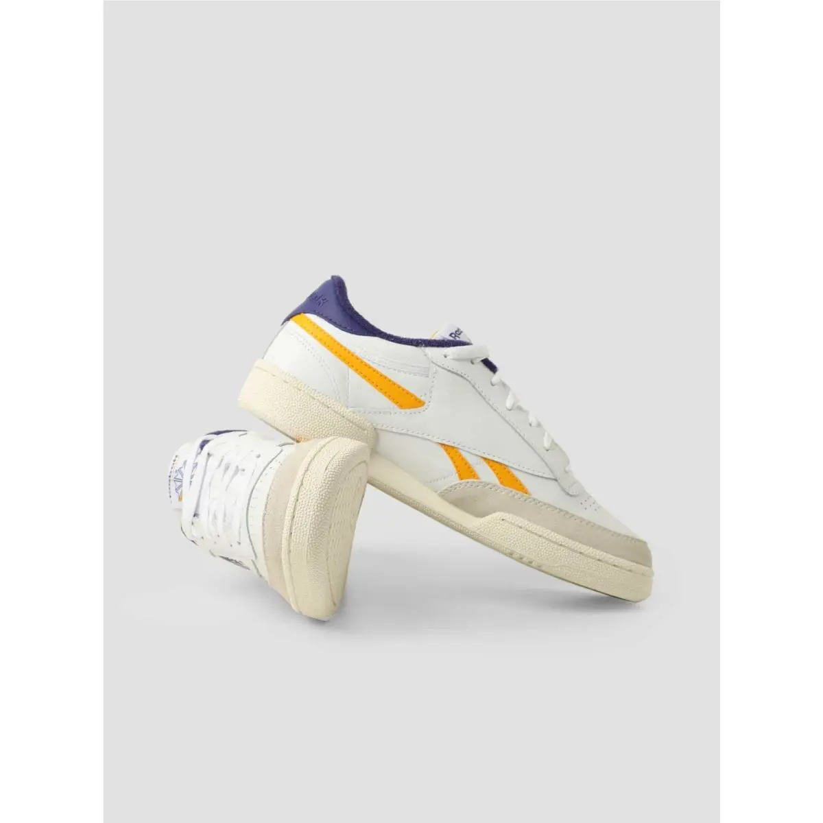 Reebok shoes - Reebok Club C - Club - GX0386 - White/ Gold/ Bold Purple 0