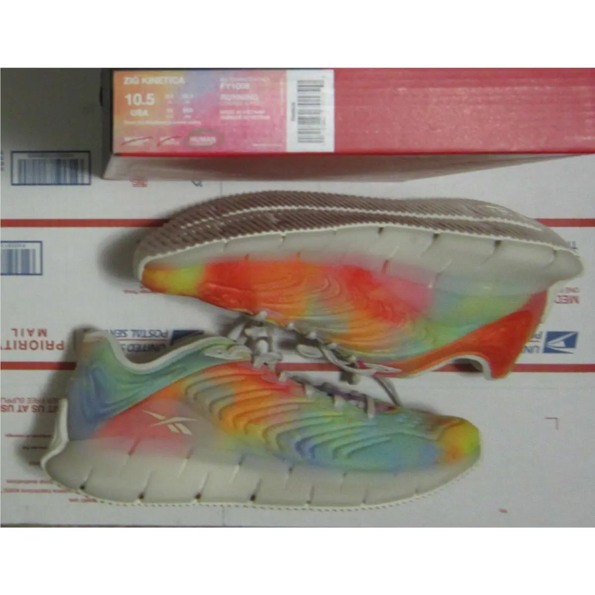 Reebok shoes - Reebok Zig Kinetica - Zig Kinetica - FY1008 - Multicolor/Chalk/Multicolor 1