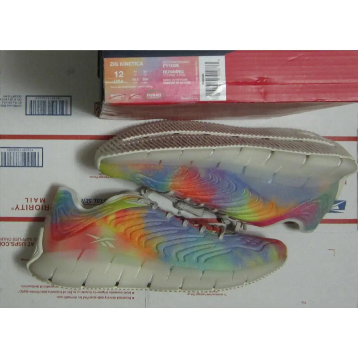 Reebok shoes - Reebok Zig Kinetica - Zig Kinetica - FY1008 - Multicolor/Chalk/Multicolor 3