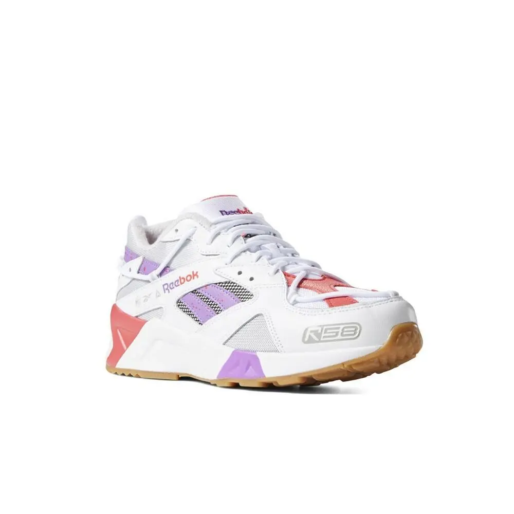 Reebok shoes - White/Skull Grey/Guava Punch 3