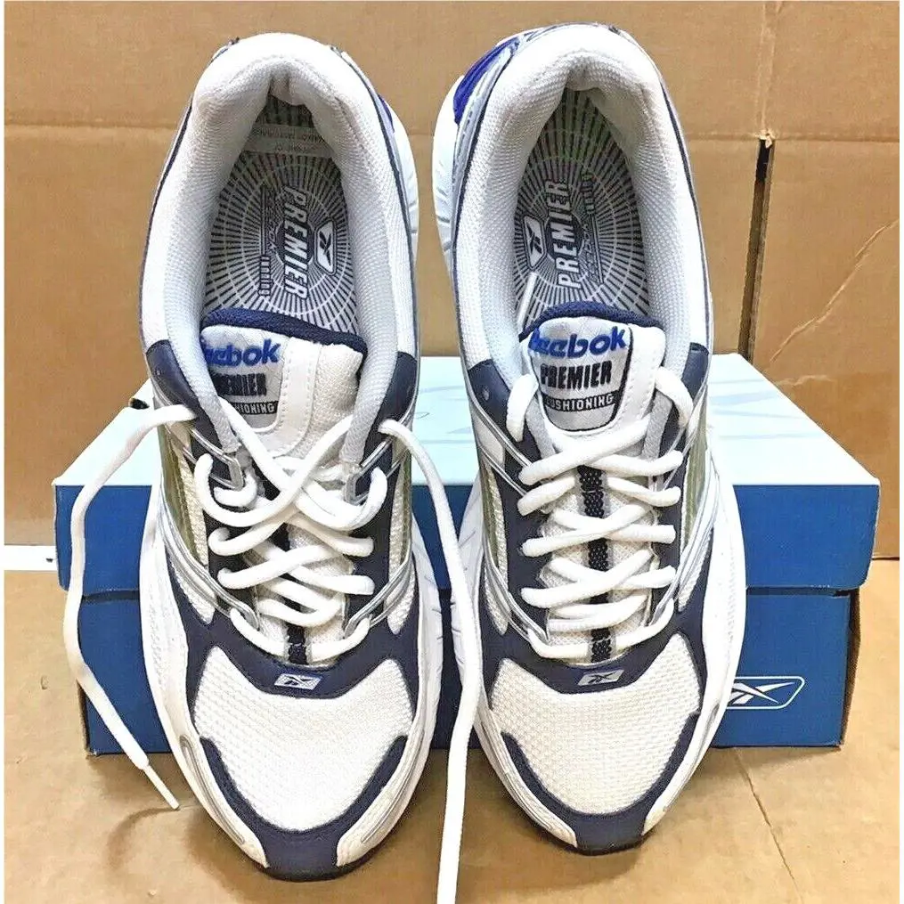 Reebok shoes - PB707PYE 1-172025 - White/Blue/Gray, Manufacturer: Blue / Gray /White 2