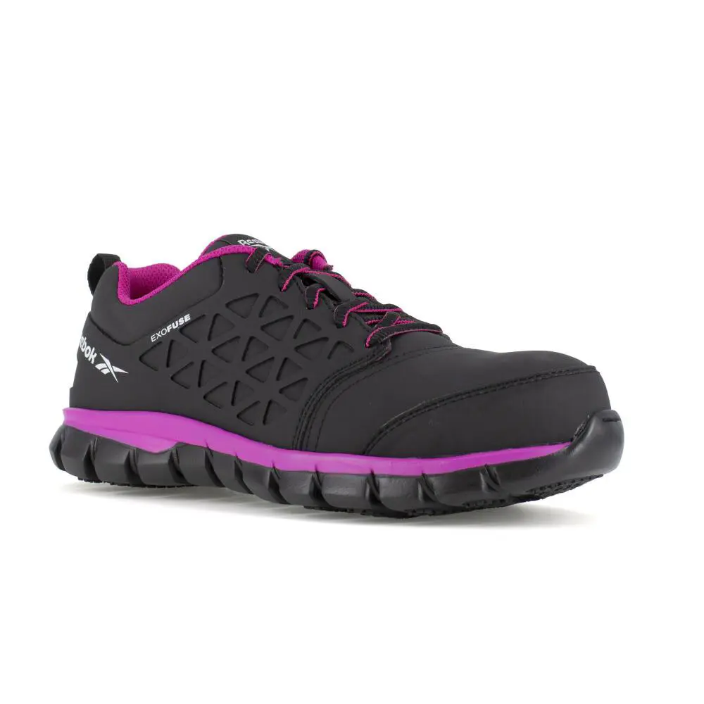 Reebok shoes - Sublite Cushion Work - Sublite Cushion Work - RB491 - Black and Pink 1
