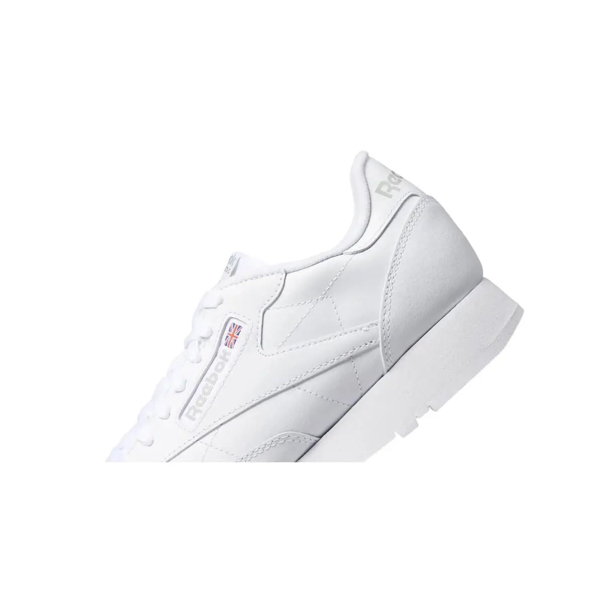 Reebok shoes - Reebok Classic Leather - Classic Leather - White/White/Lt Grey 3
