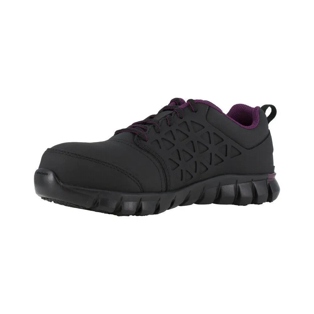 Reebok shoes - Sublite Cushion Work - Sublite Cushion Work - RB492 - Black and Plum 2
