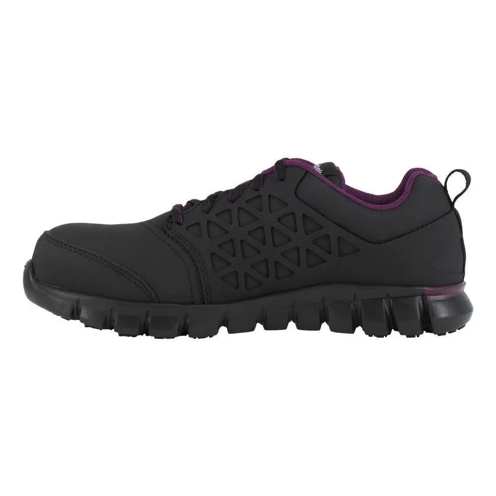Reebok shoes - Sublite Cushion Work - Sublite Cushion Work - RB492 - Black and Plum 5