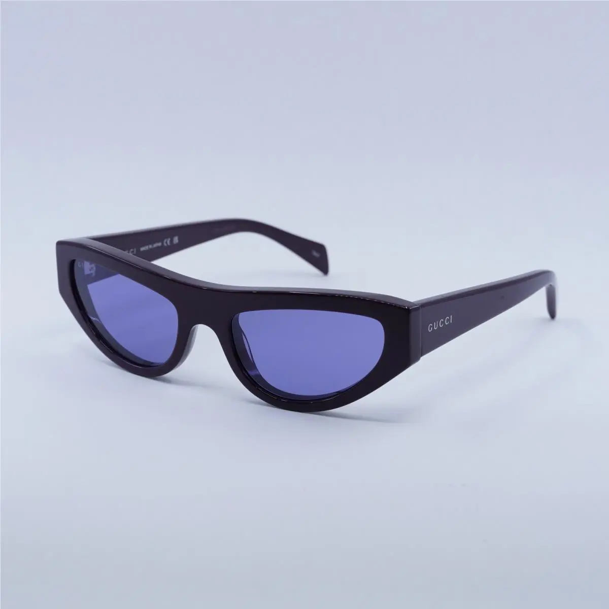 Gucci GG1919S 007 Shiny Plum/violet 55-19-145 Sunglasses