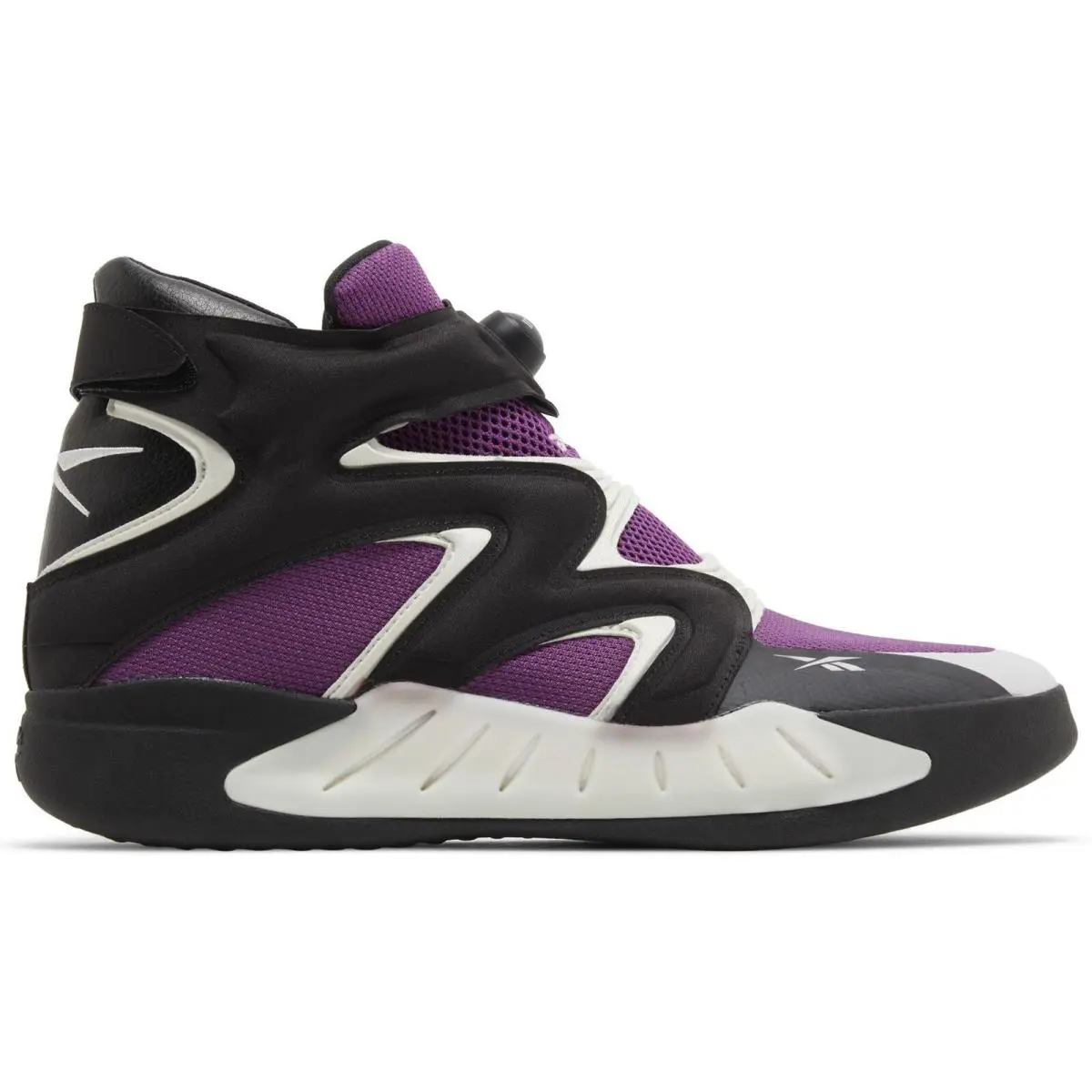 100045212/GX0297 Mens Reebok Instapump Fury Zone - Aubergine/Pure Grey 1/Core Black
