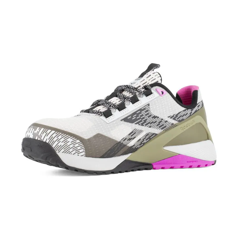 Reebok shoes - Nano X1 Adventure Work - Nano Adventure Work - RB383 - Silver, Army Green, and Pink 7