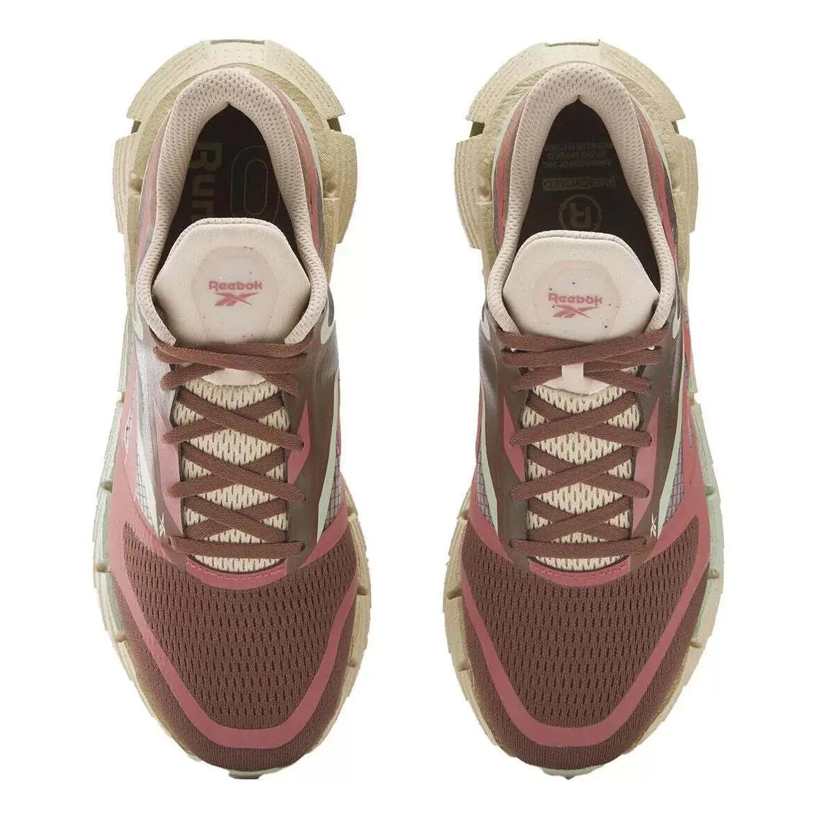 Reebok shoes - Mahogany/Sedona Rose/Vtg Grn 2
