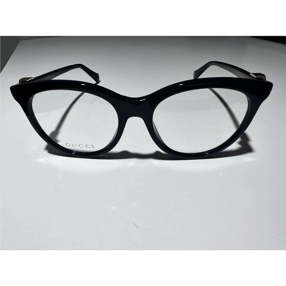 Gucci GG 1074O 004 Black Eyeglasses Frames 53-18-145 Made In Italy
