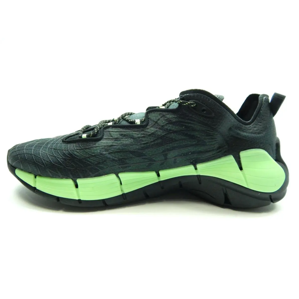 Reebok shoes - REEBOK ZIG KINETICA II - ZIG KINETICA - G58281 - Black NEON MINT 2