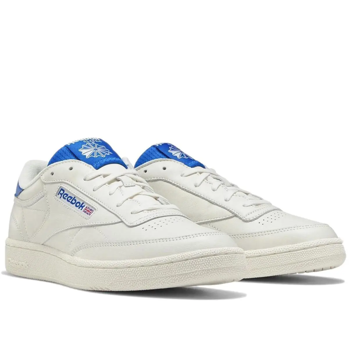 Reebok shoes - Reebok Club C 85 MU - EF3252 - Chalk/Humble Blue/Radiant Red 0