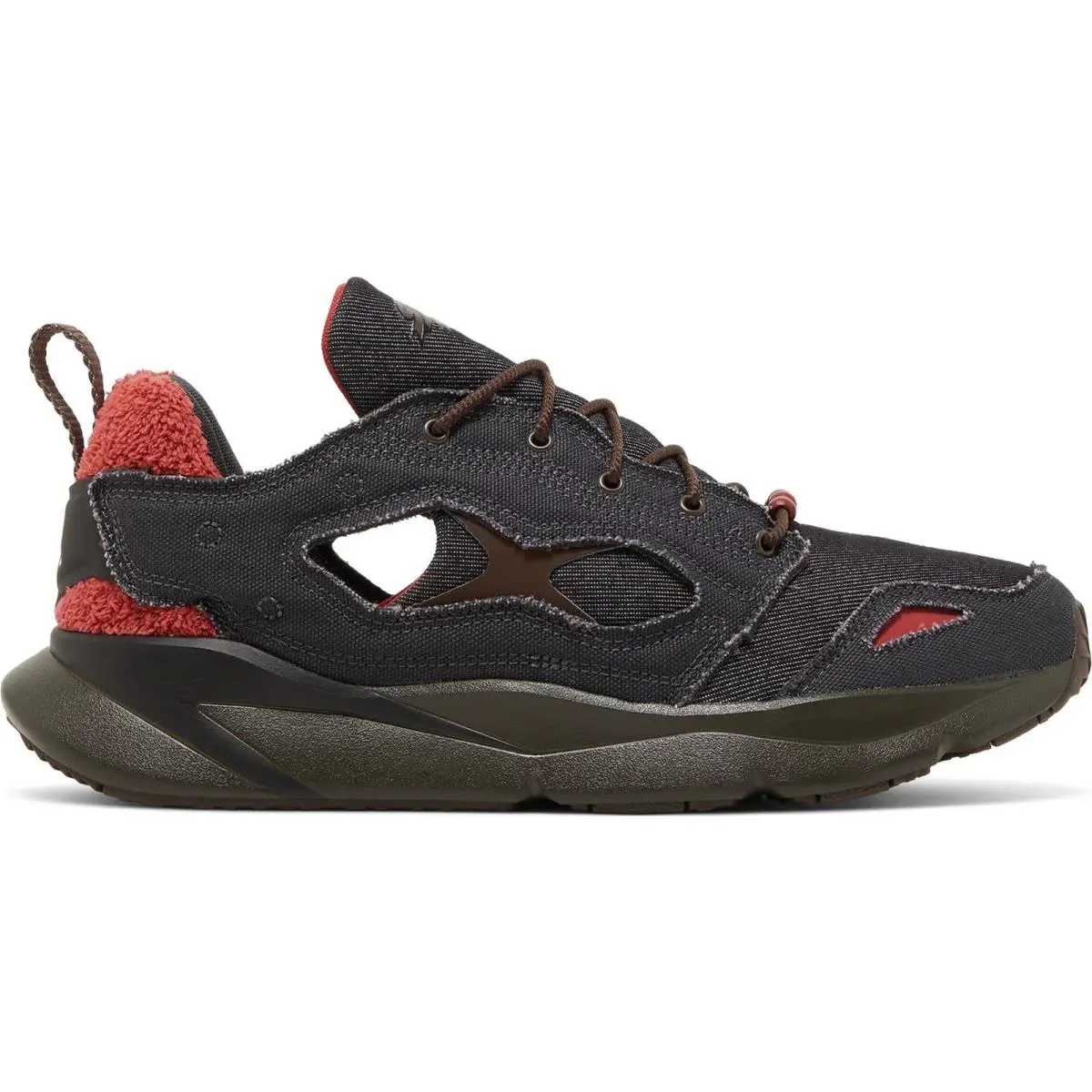 Reebok shoes - Core Black/Charcoal Brown/Mars Red 4