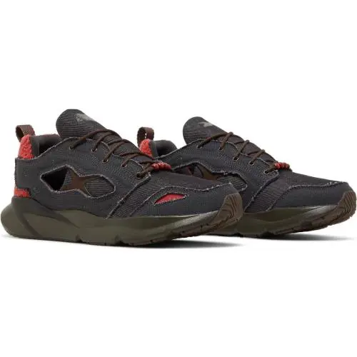 Reebok shoes - Core Black/Charcoal Brown/Mars Red 5