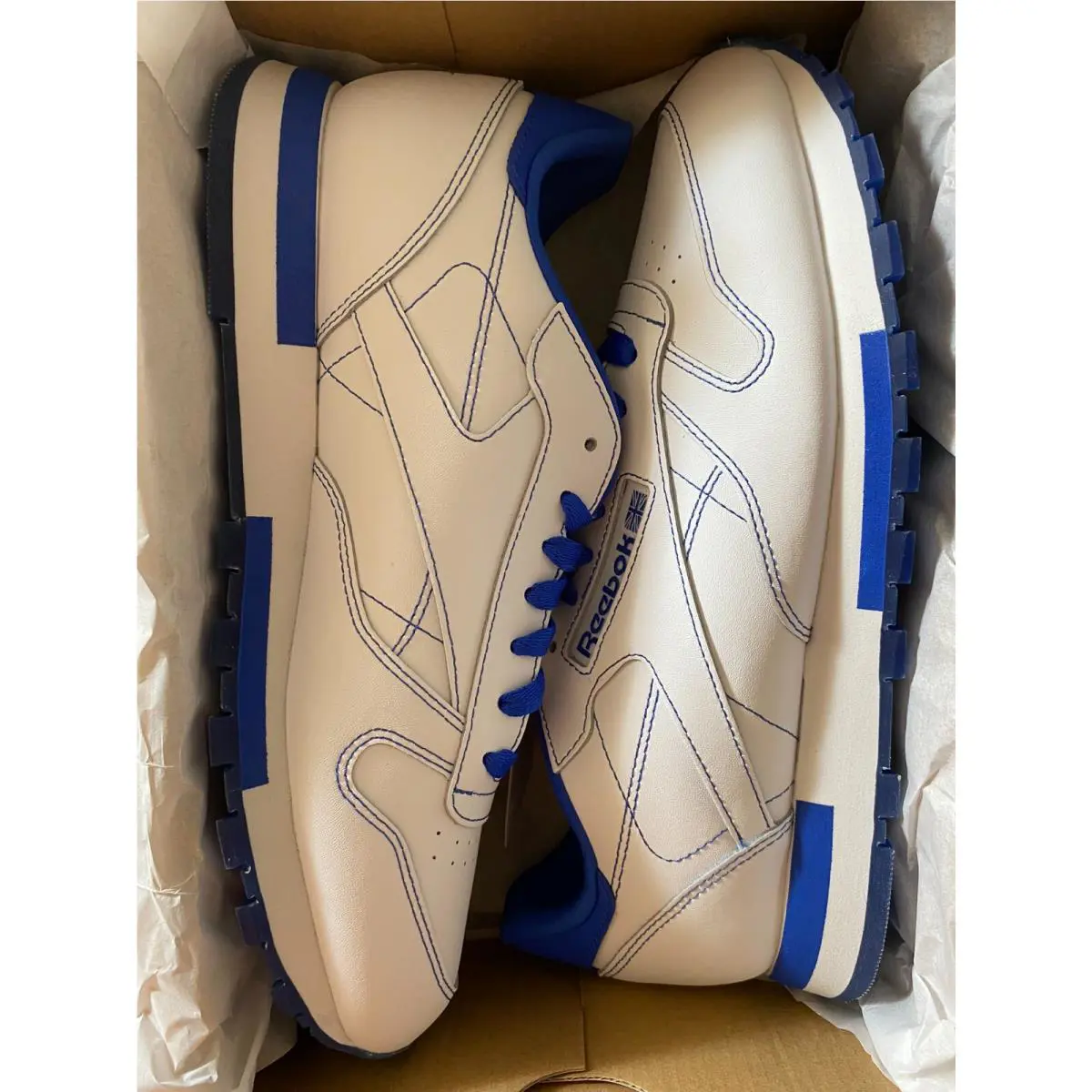 Reebok shoes - Reebok Classic Leather - Classic Leather - GW0149 - Royal/White 16