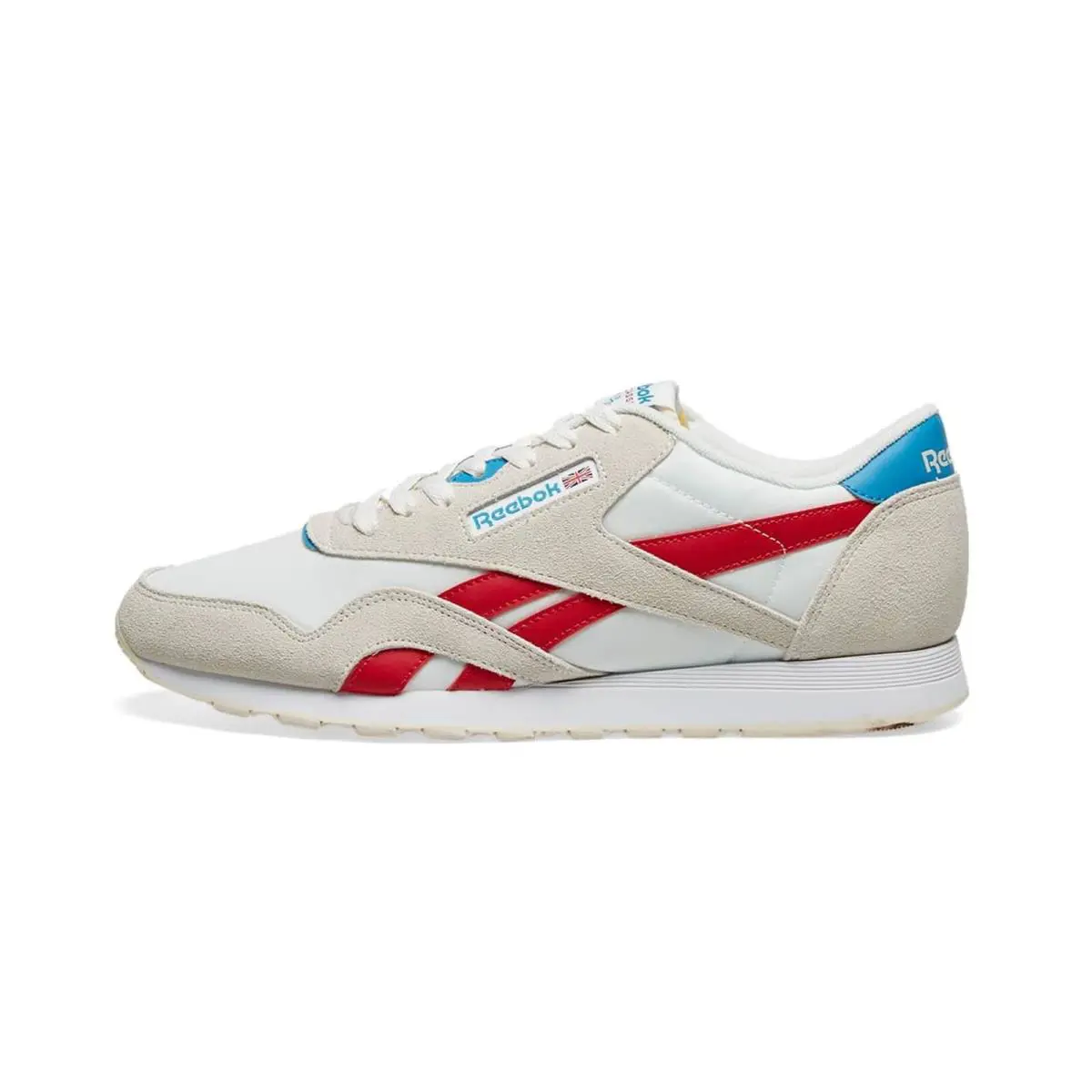 Reebok shoes - Chalk/Scarlet/Cyan/White 5