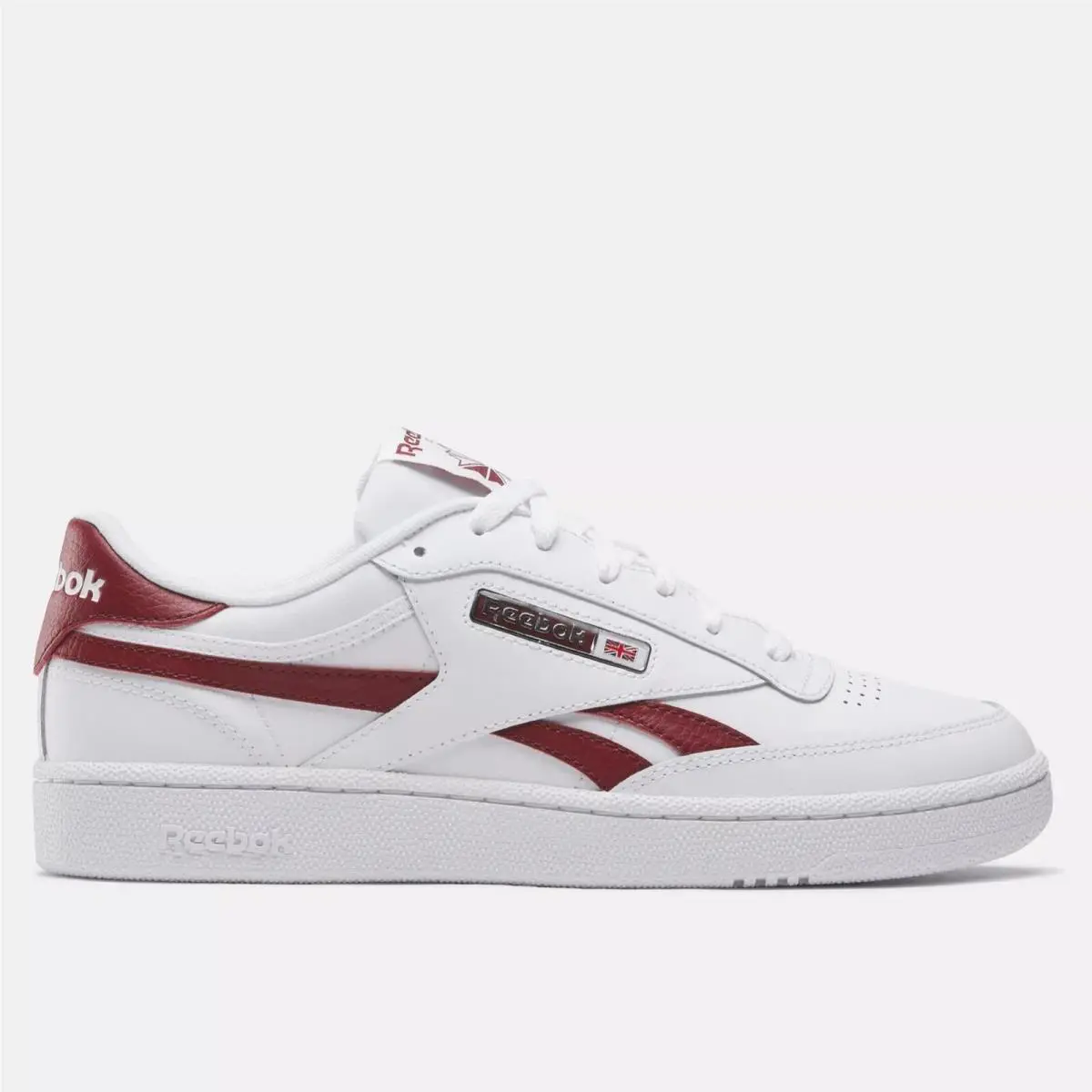Reebok shoes - White/Richmarooon/White 4
