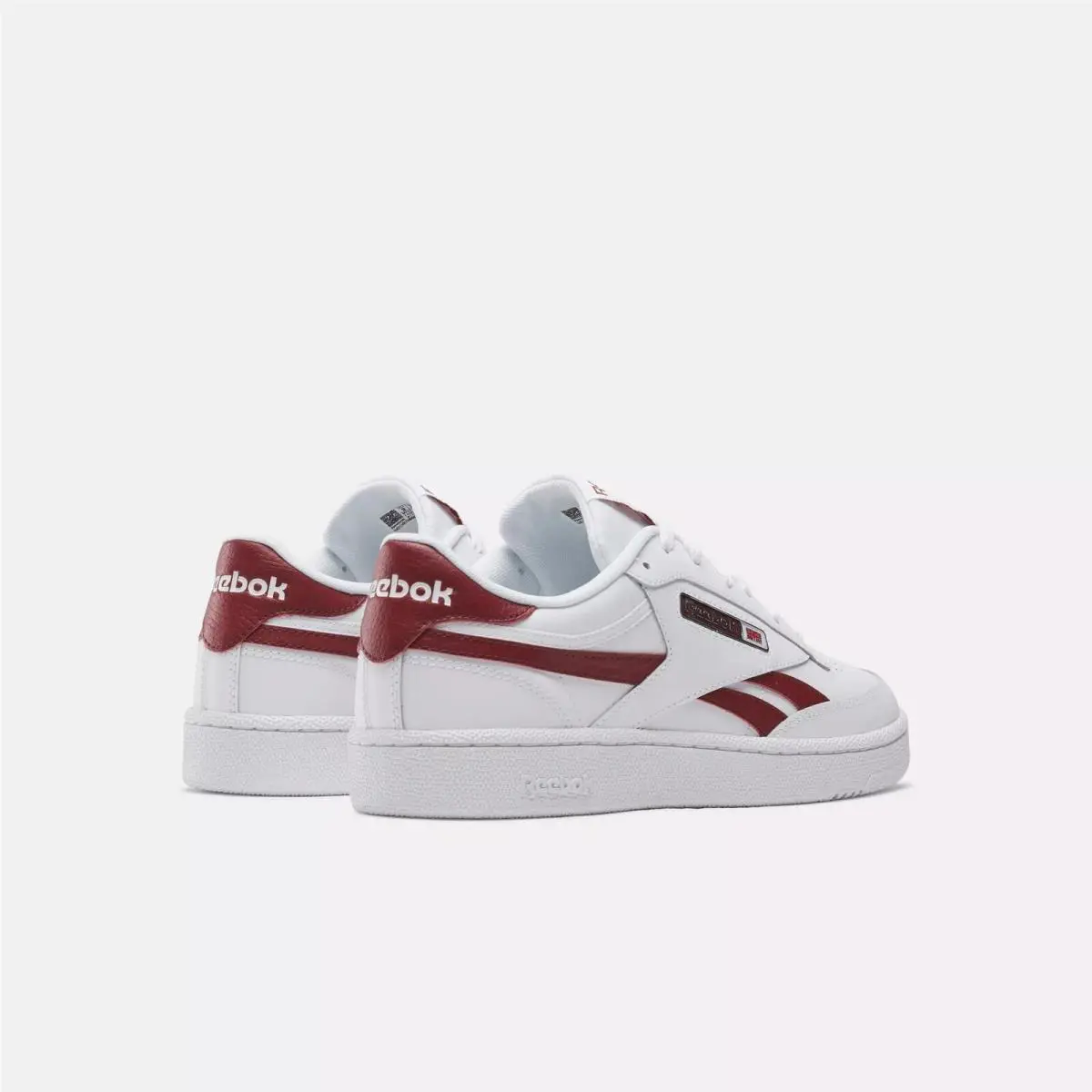 Reebok shoes - White/Richmarooon/White 6
