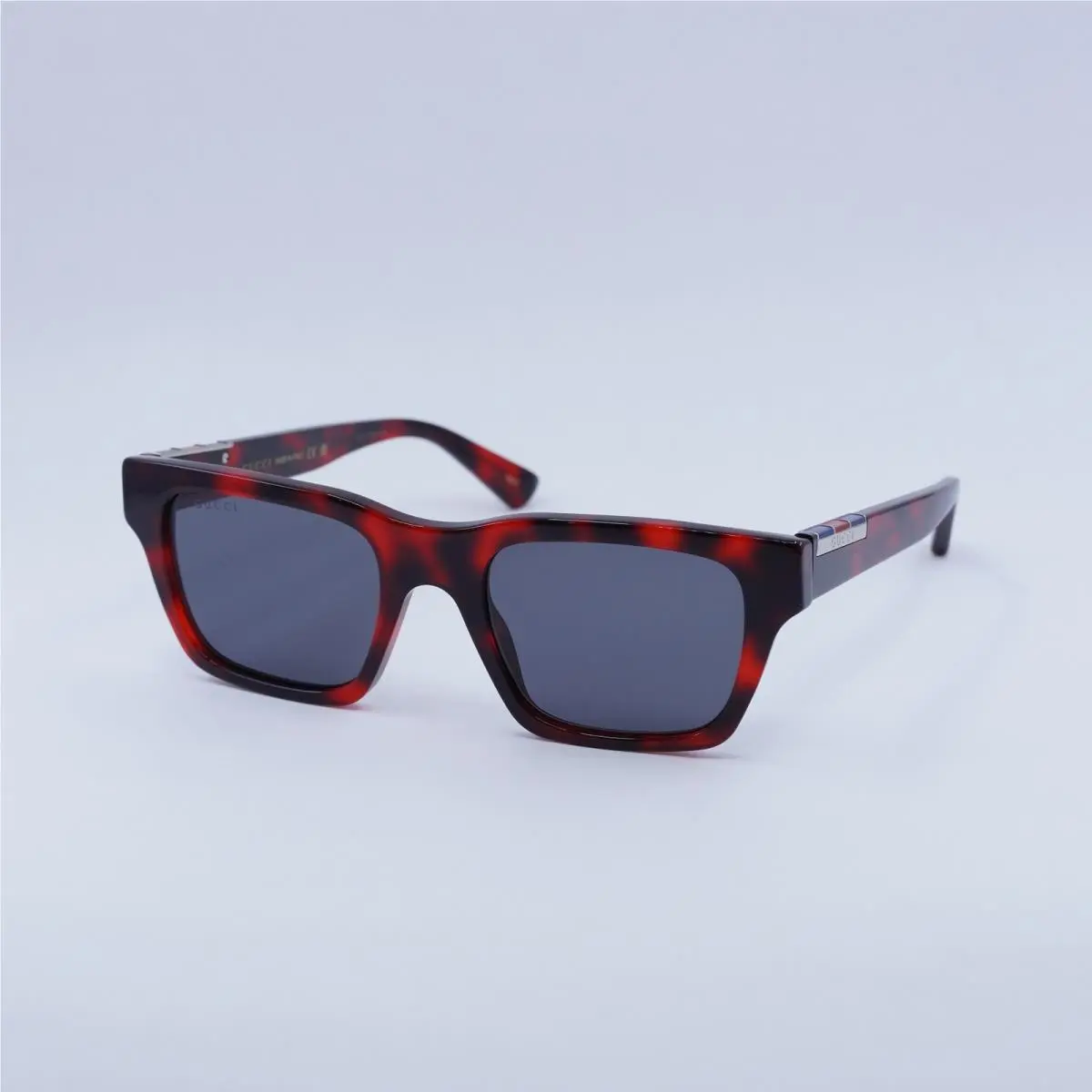 GG1889S 003 Red Havana/grey 51-20-145 Sunglasses by Gucci