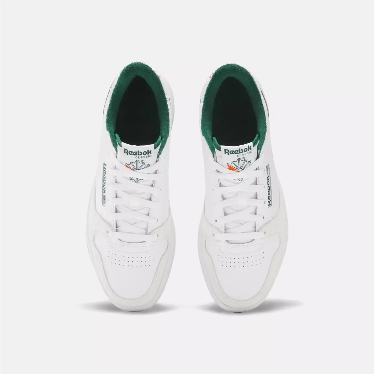 Reebok shoes - White/White/Darkgreen 3