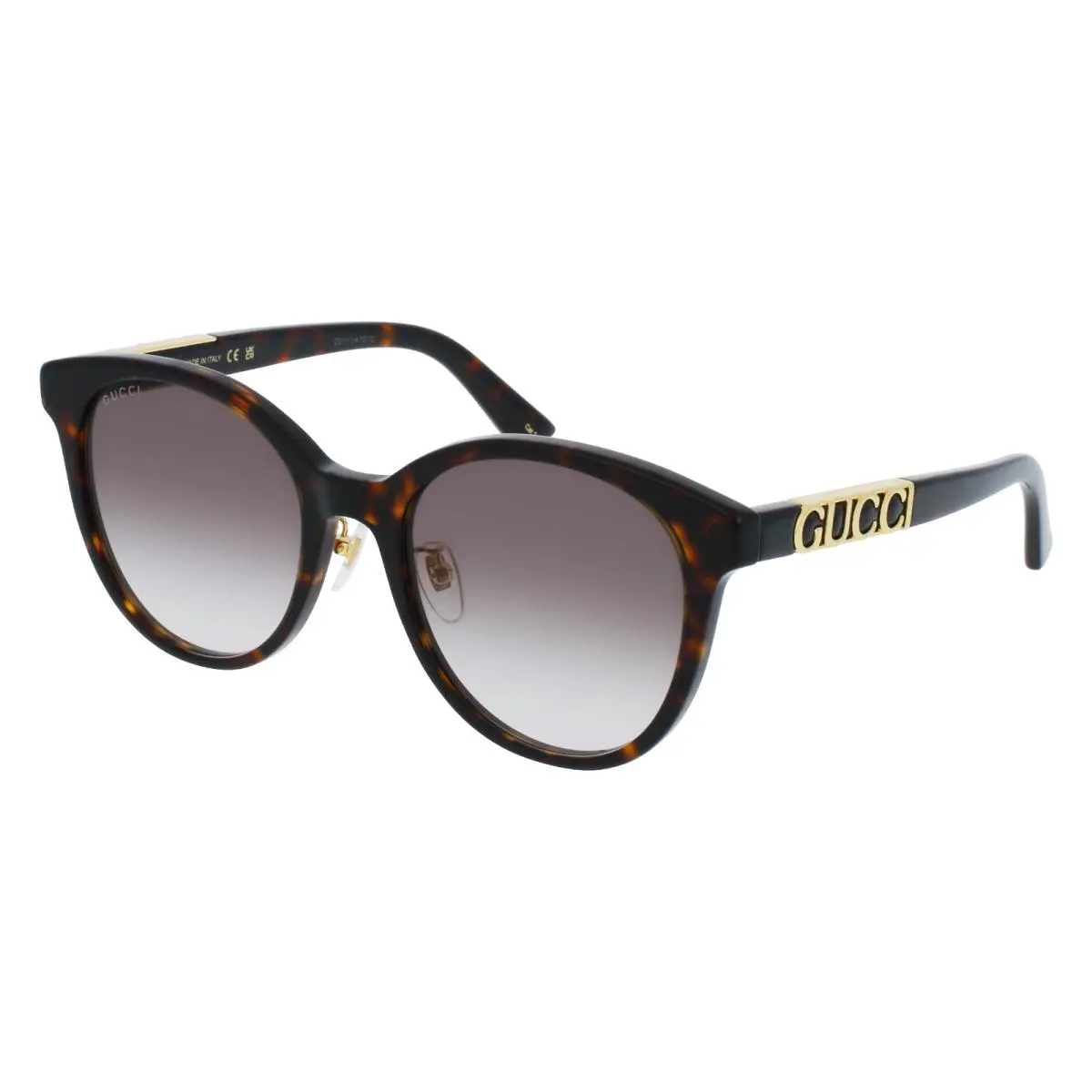 Gucci GG1191SK-002 Women`s Havana Frame / Brown Gradient Lens Sunglasses - Frame: Havana, Lens: Brown