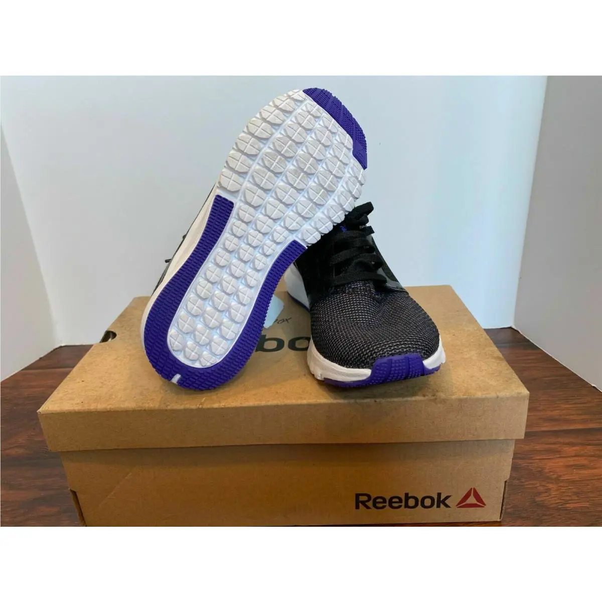 Reebok shoes - Reebok Athlux Shatr - Athlux Shatr - Black/White/Purple 4