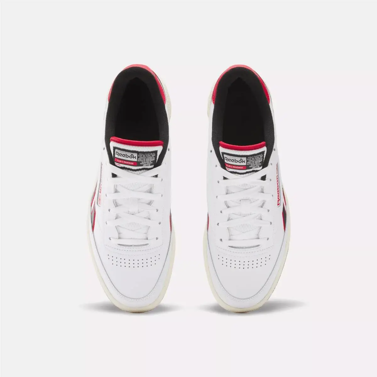 Reebok shoes - White/Vectorred/Black 3