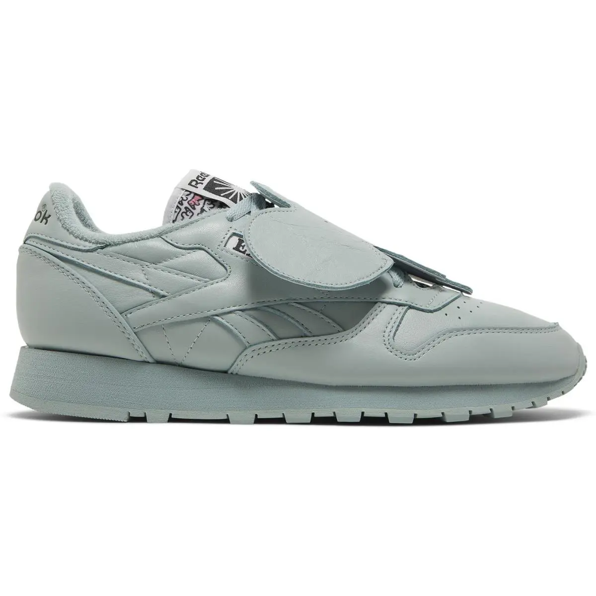 100046686/GY6385 Mens Reebok Eames Classic Leather - Seaside Grey/Seaside Grey/Core Black