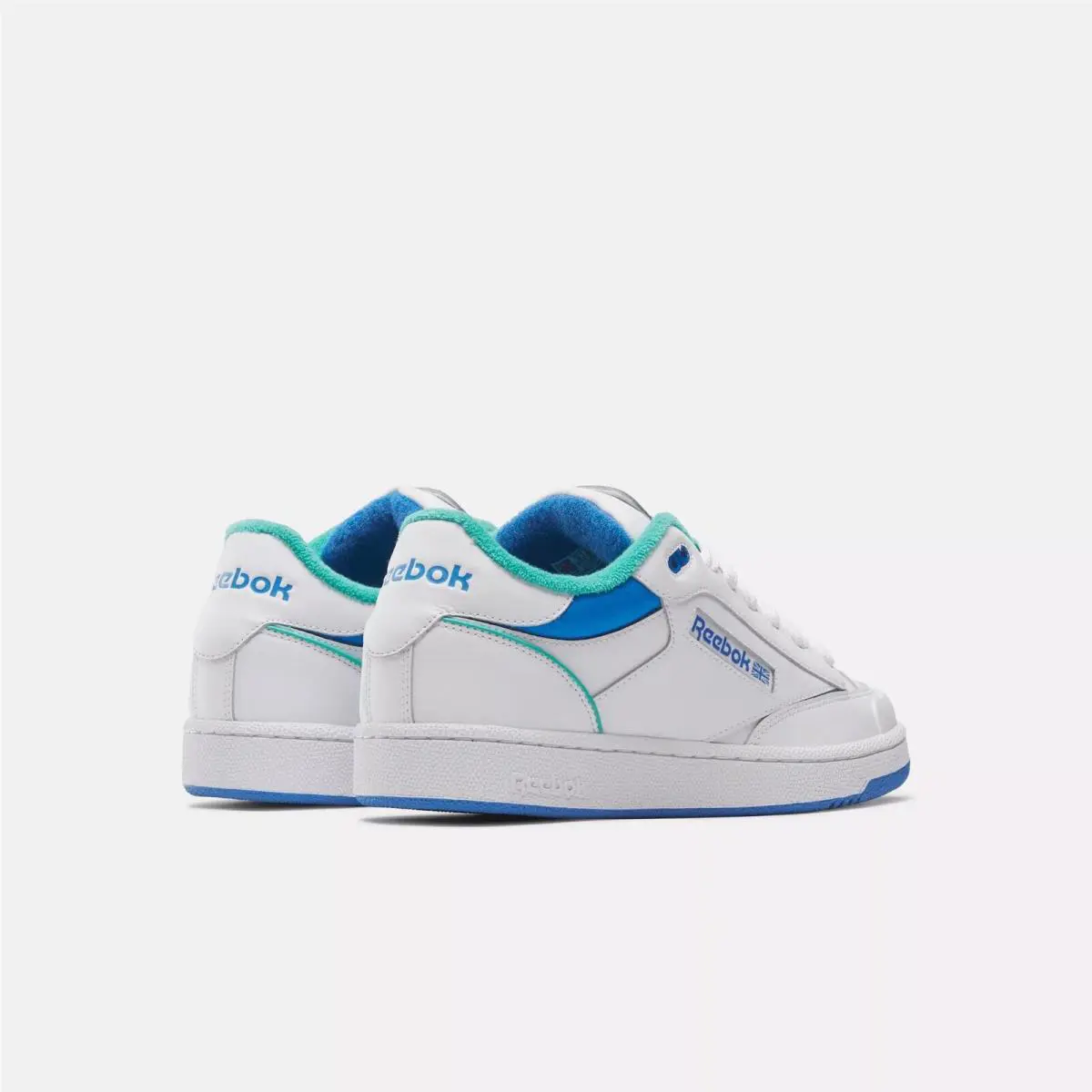 Reebok shoes - White/Unleashedgreen/Kineblue 1