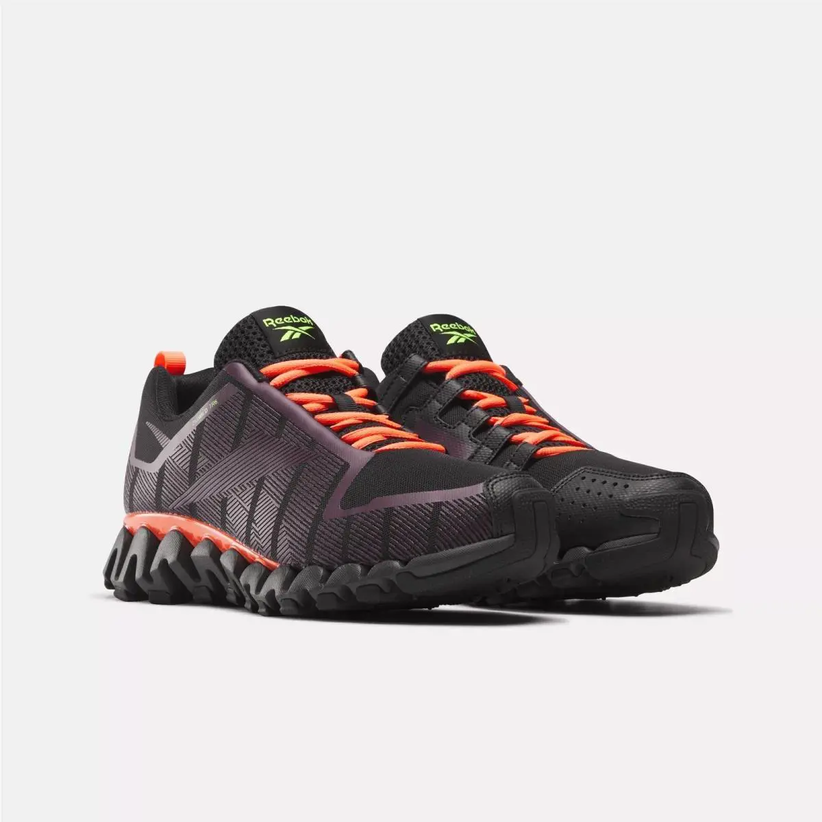 Reebok shoes - Black/Midnight Plum/Dgtl Coral 5