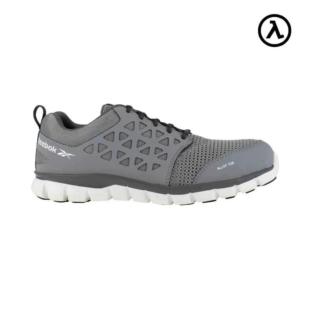 Reebok Sublite Cushion Work Men`s Athletic Shoe Grey Boots RB4042 - All Sizes - Grey