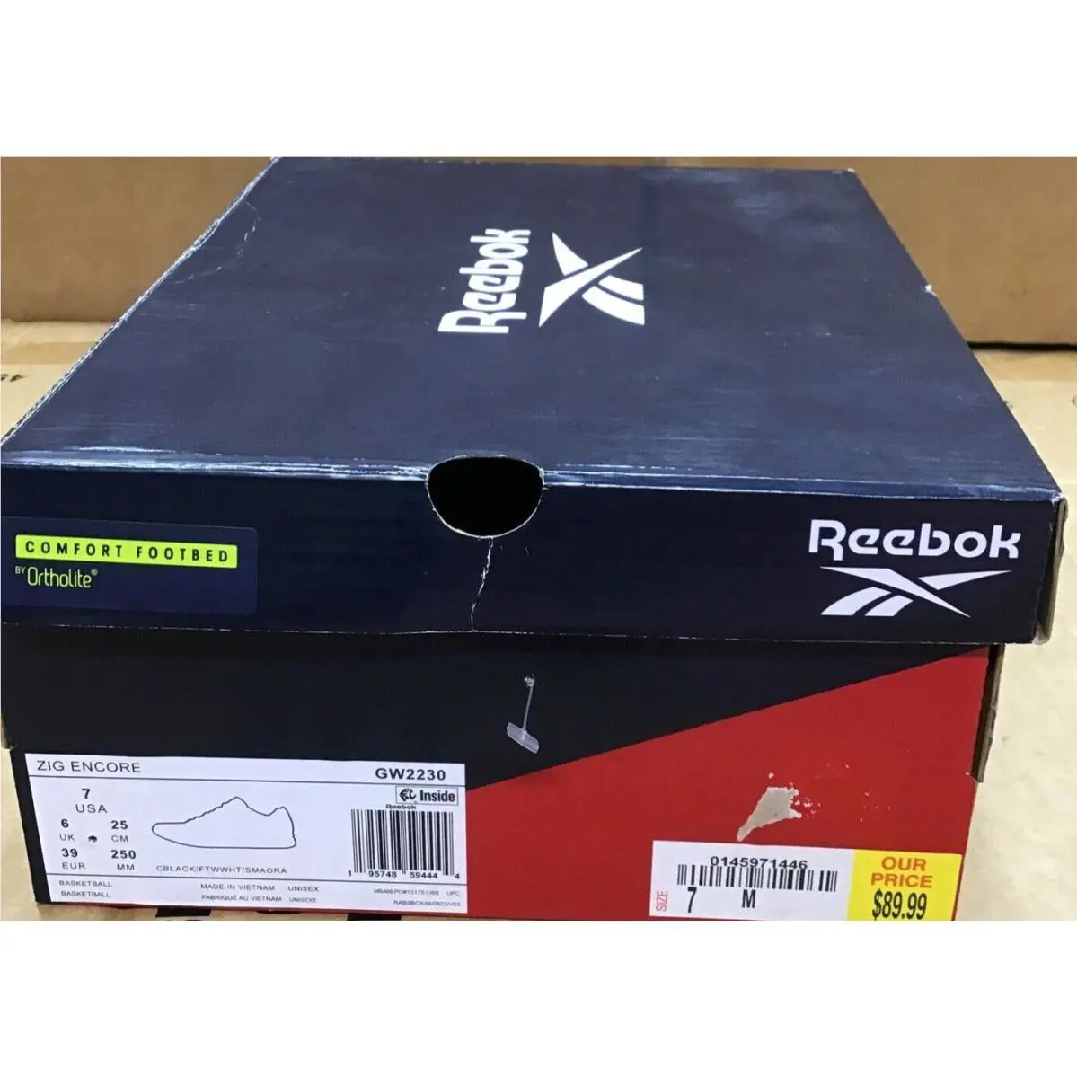 Reebok shoes - Reebok Zig Encore - Zig Encore - GW2230 - Black 5