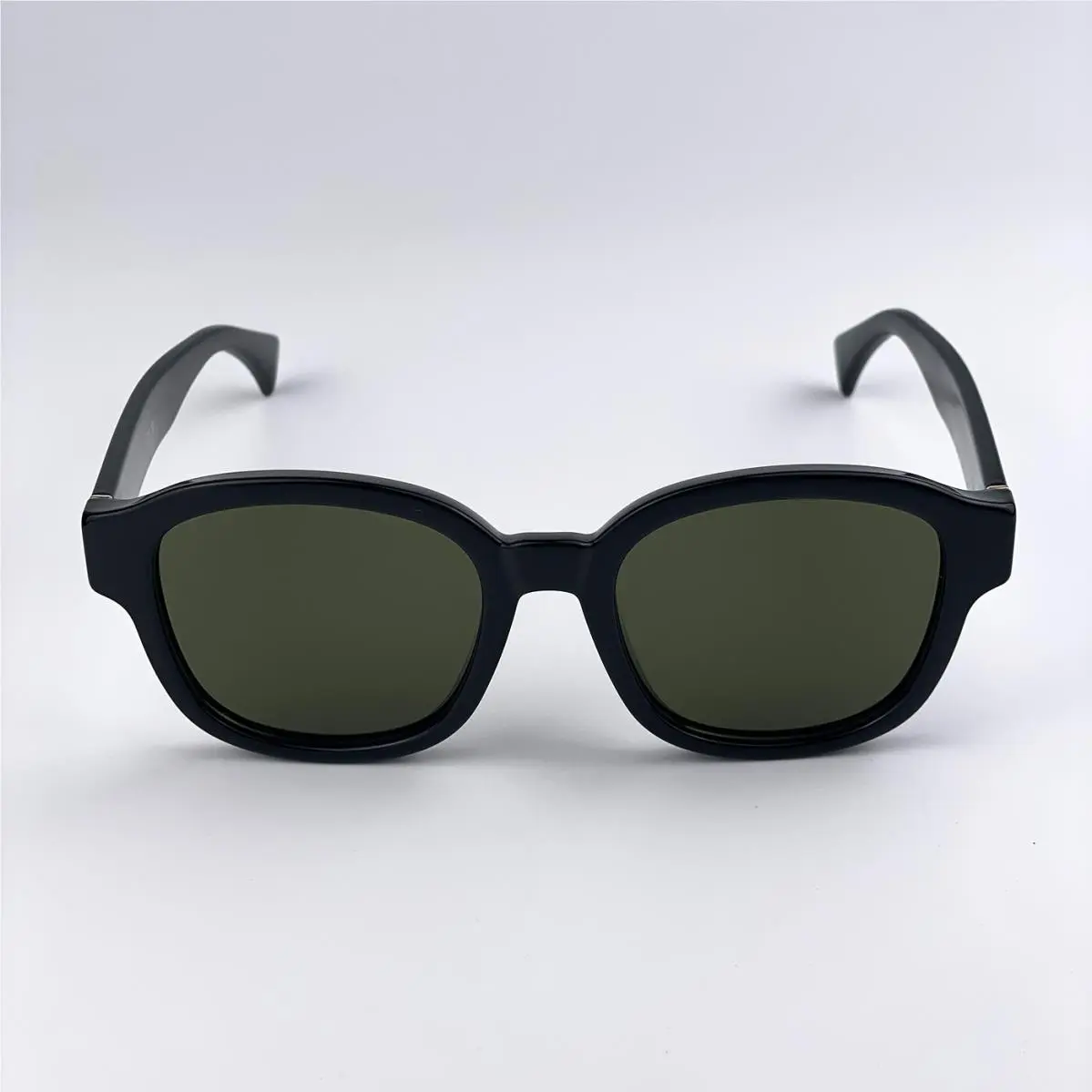Gucci Men Sunglasses Black Green Square GG1140SK 002