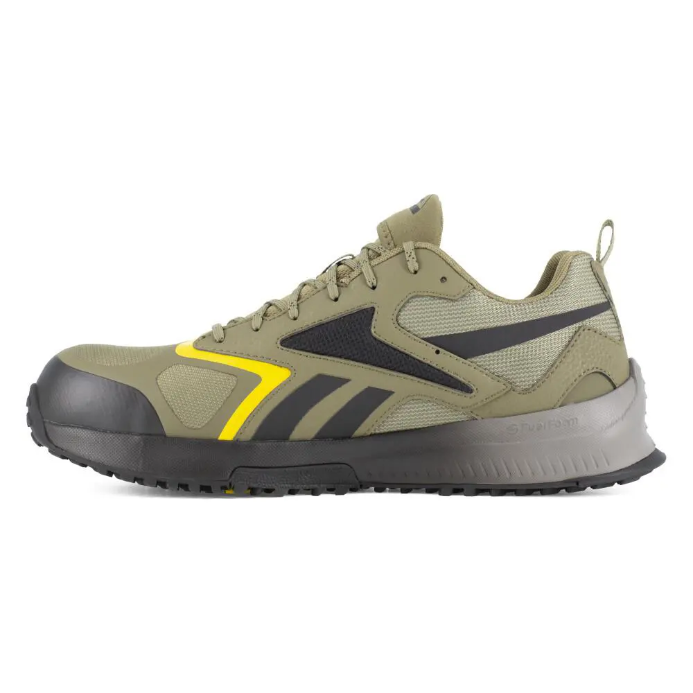 Reebok shoes - LAVANTE TRAIL 2 WORK - LAVANTE TRAIL WORK - RB3240 - Army Green, Black, and Yellow 0