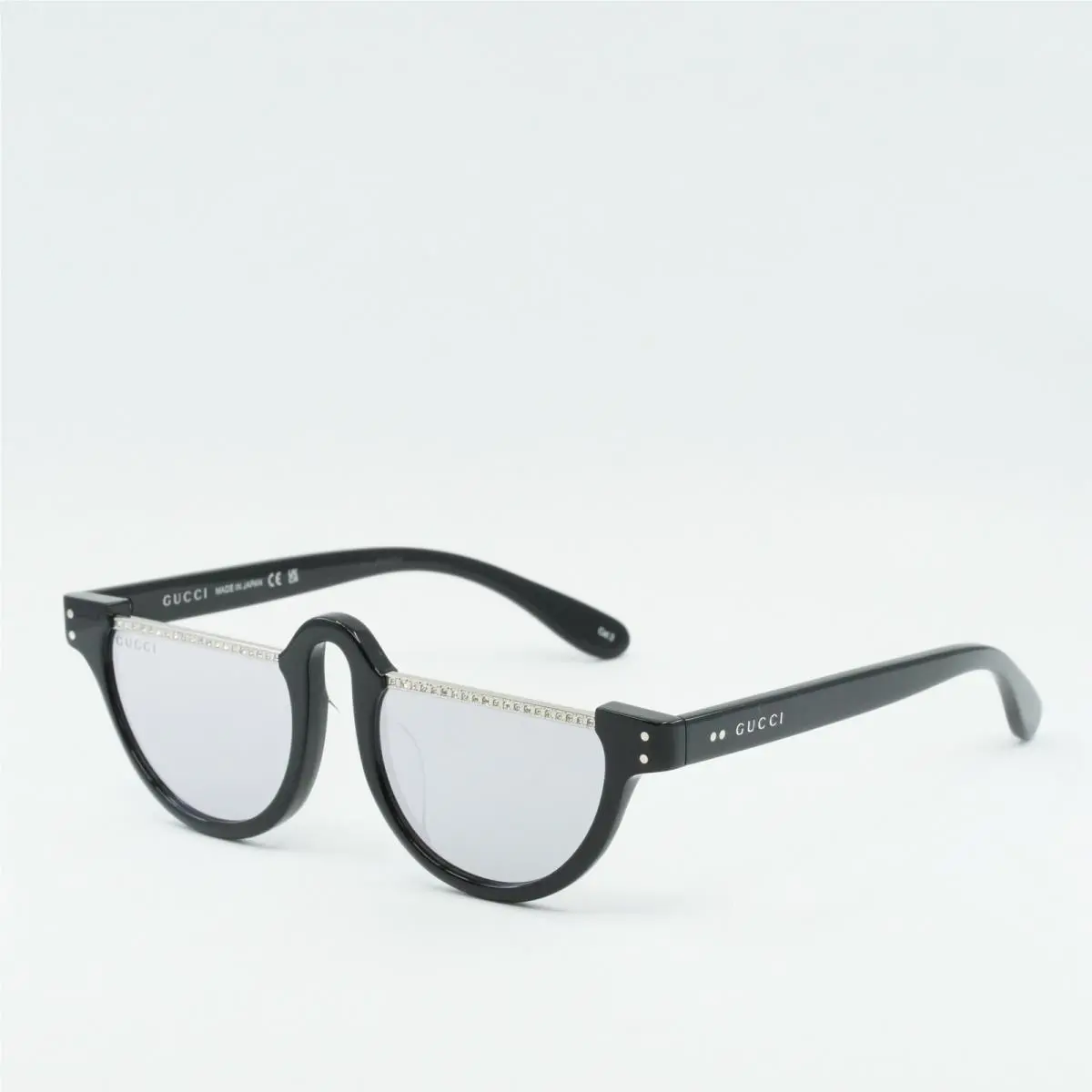 Gucci GG1368S 001 Black/grey Mirror 49-17-145 Sunglasses