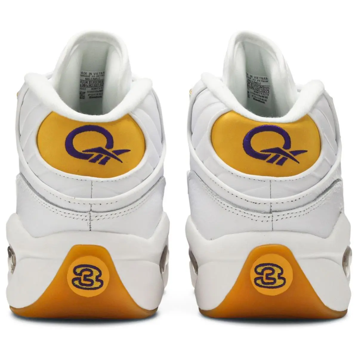 Reebok shoes - White/Yelthr/Ultvio 7