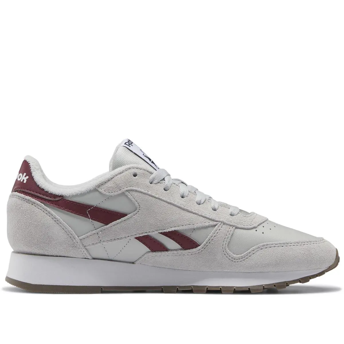 Reebok shoes - Reebok Classic Leather - Classic Leather - GV9640 - Pure Grey/Pure Grey/Classic Burgundy 2