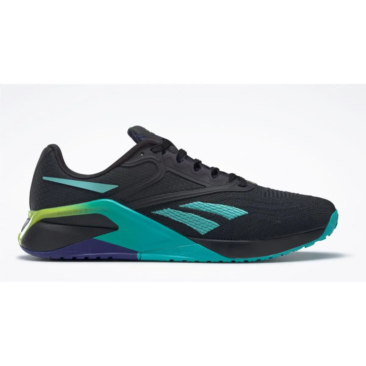 Reebok shoes - Cblack/Seclte/Aciyel 4