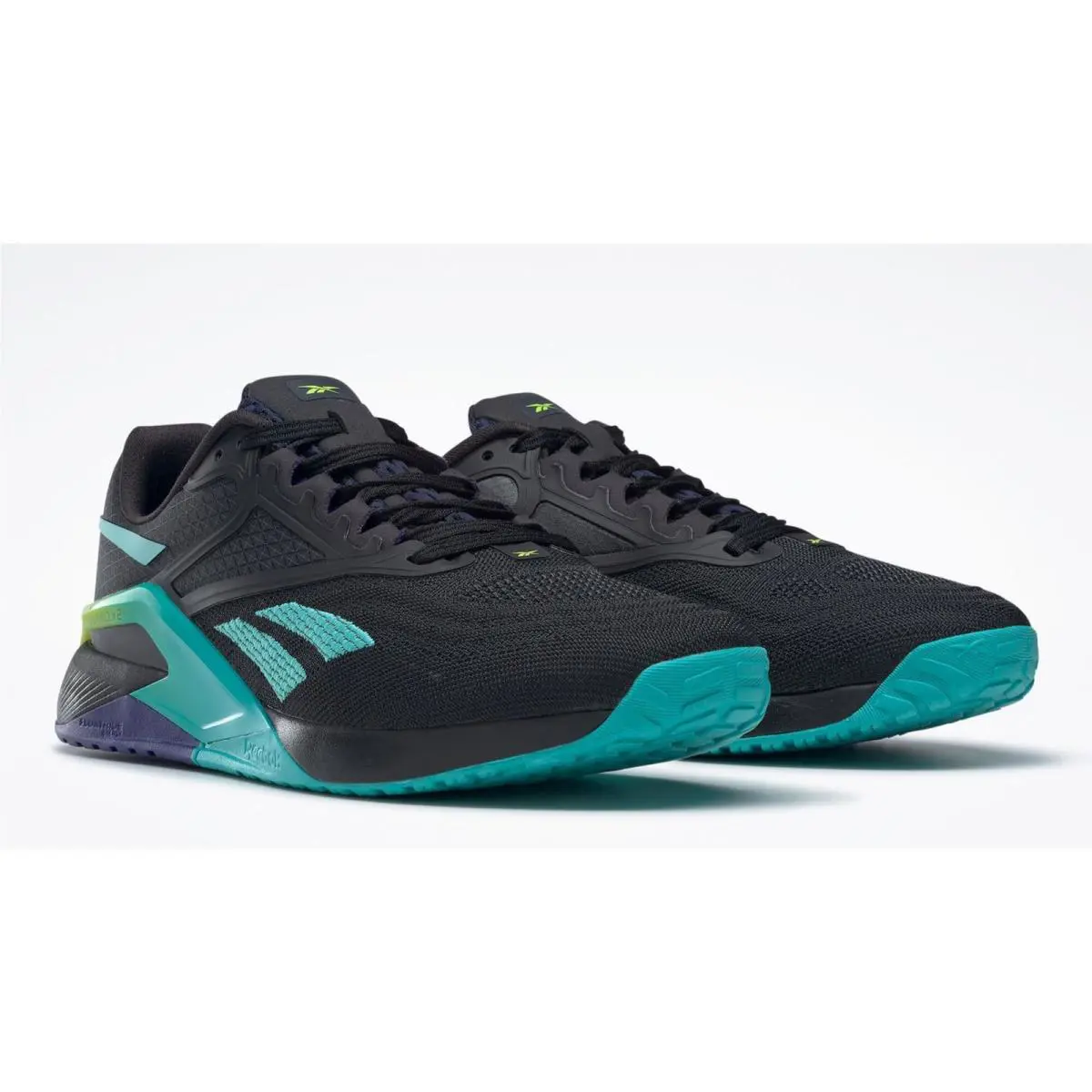 Reebok shoes - Cblack/Seclte/Aciyel 5
