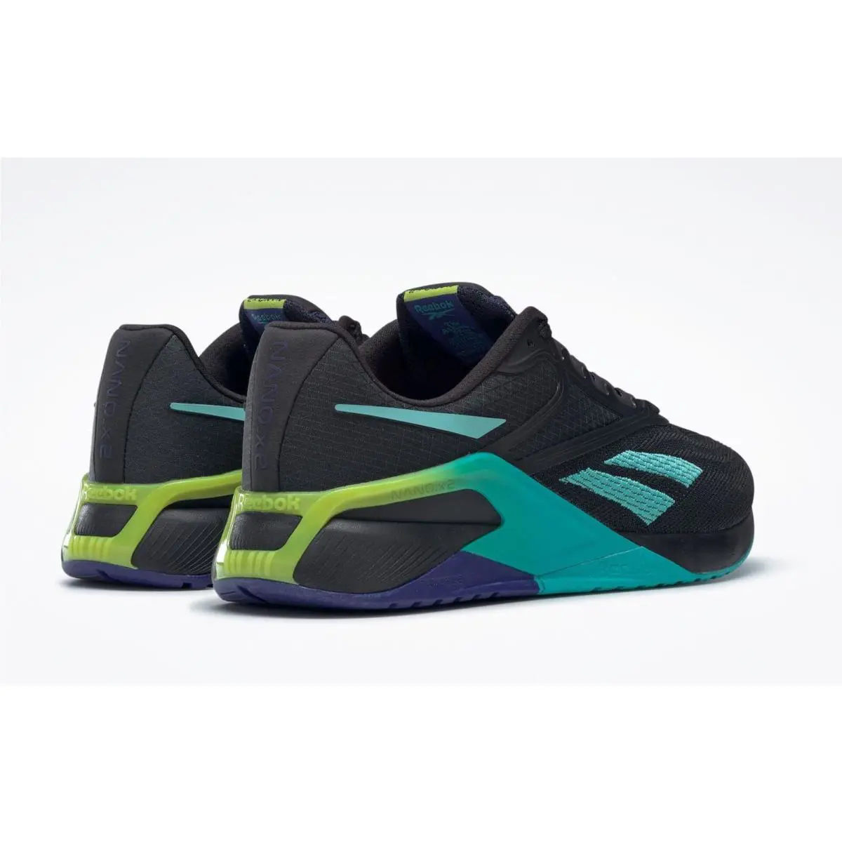 Reebok shoes - Cblack/Seclte/Aciyel 6