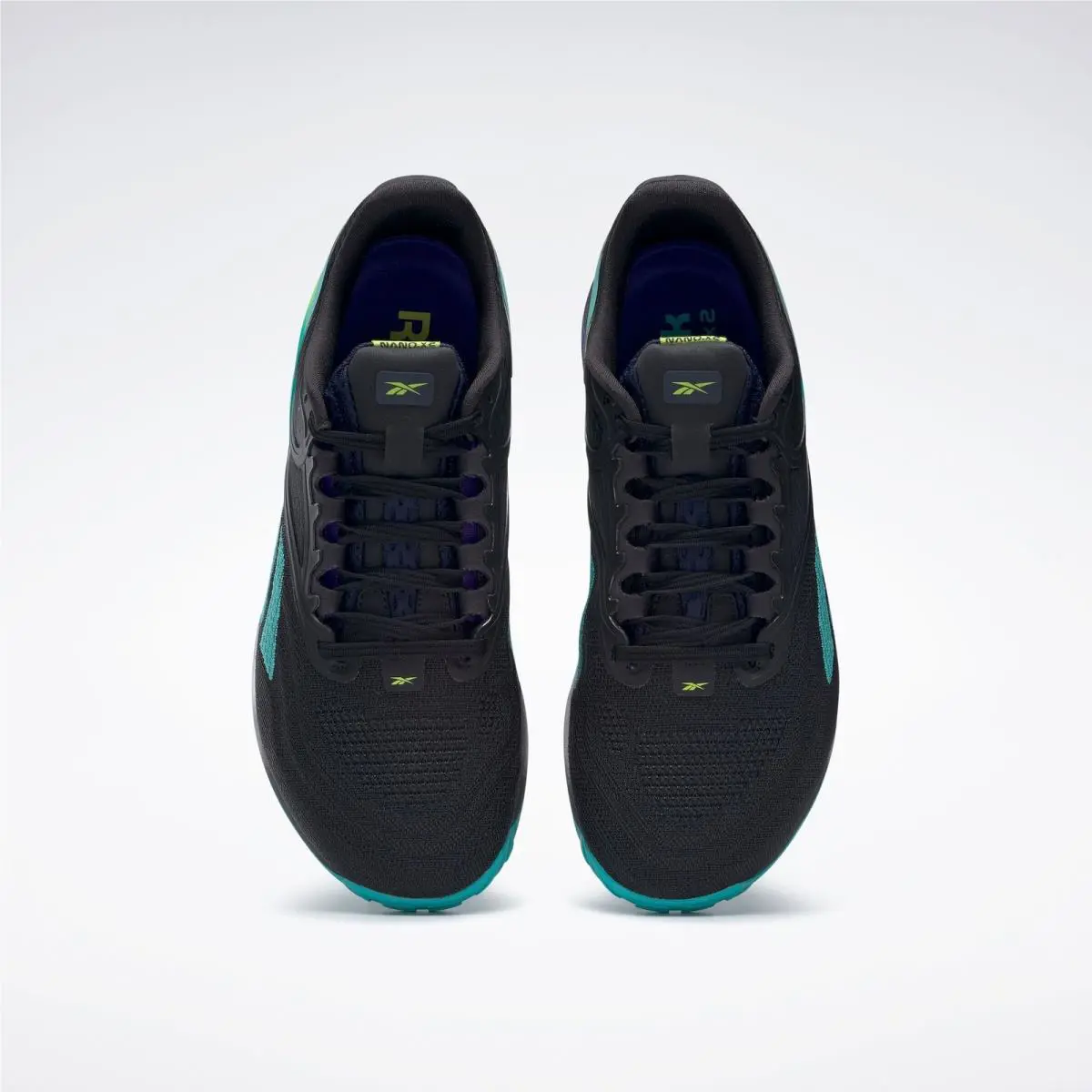 Reebok shoes - Cblack/Seclte/Aciyel 7