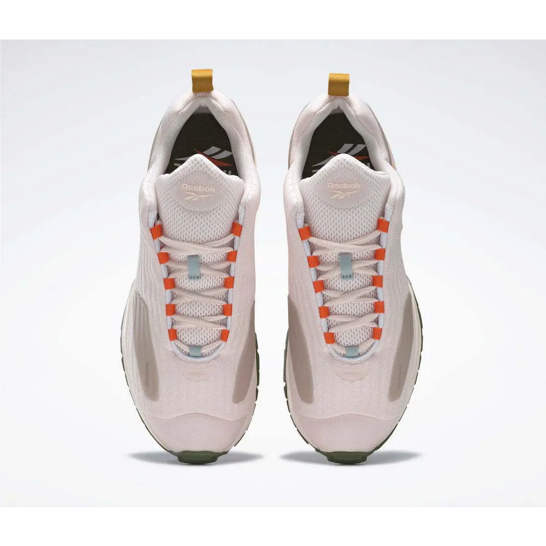 Reebok shoes - Pale Pink/Orange Dusk/Wild Green 1