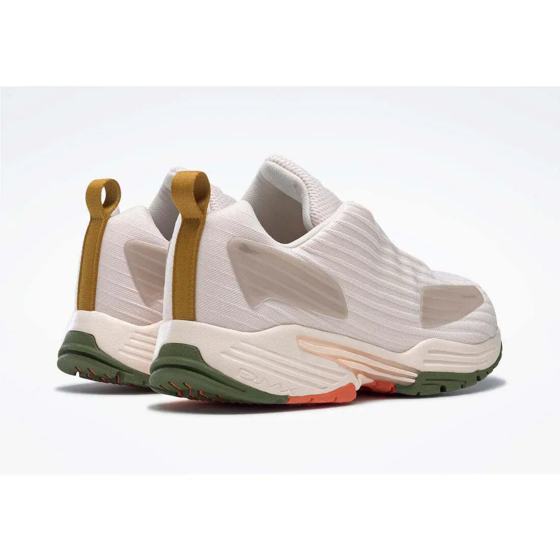 Reebok shoes - Pale Pink/Orange Dusk/Wild Green 2