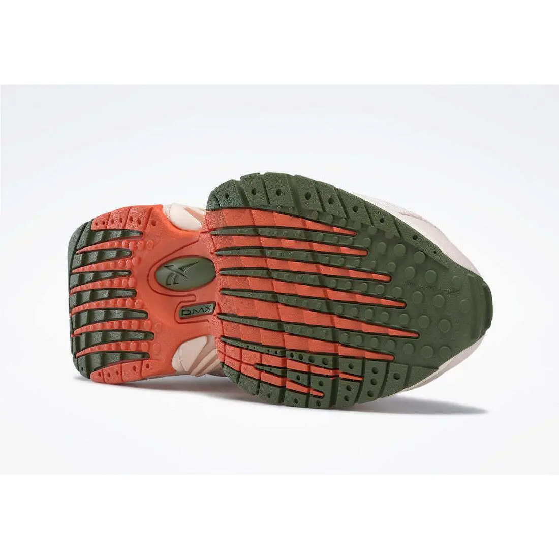 Reebok shoes - Pale Pink/Orange Dusk/Wild Green 8