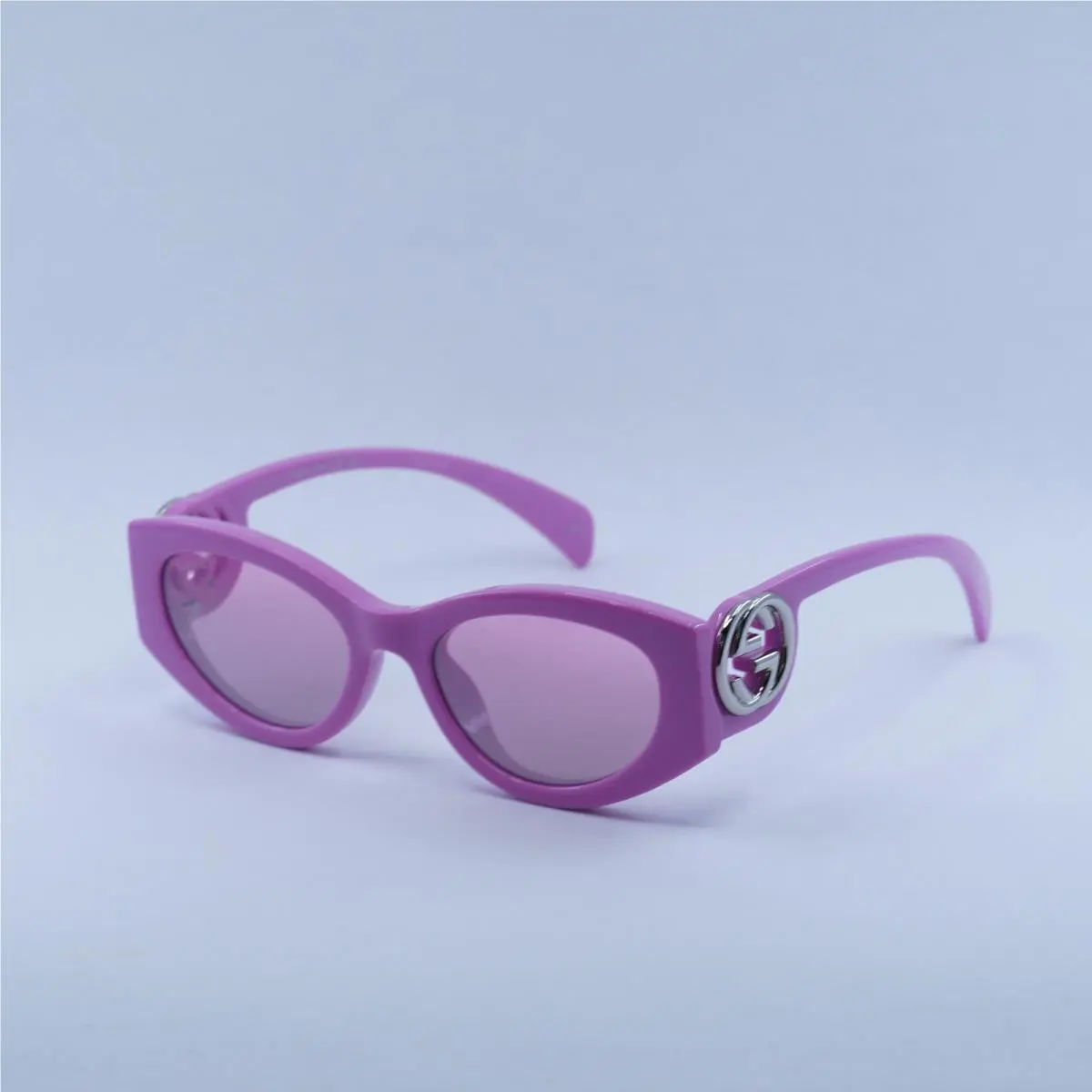 Gucci GG1691S 003 Pink/pink Silver Mirror 54-19-145 Sunglasses