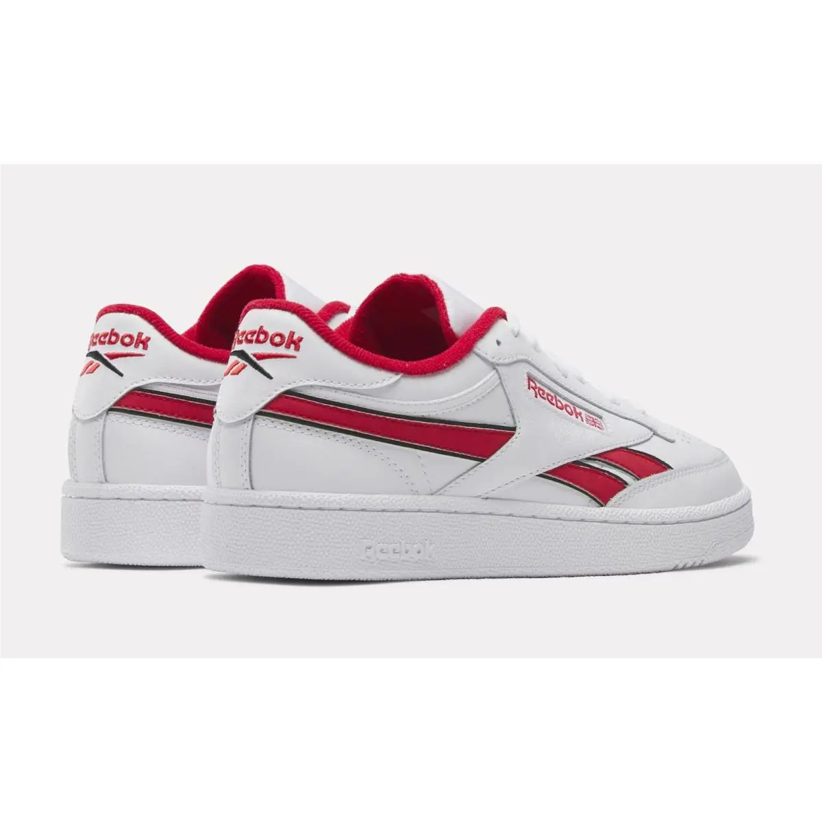 Reebok shoes - Cloud White / Vector Red / Black 1